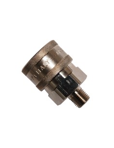 ENCHUFE RAPIDO A BOLAS ARS220 PARTE B 1/4" M LATON NIQUELADO